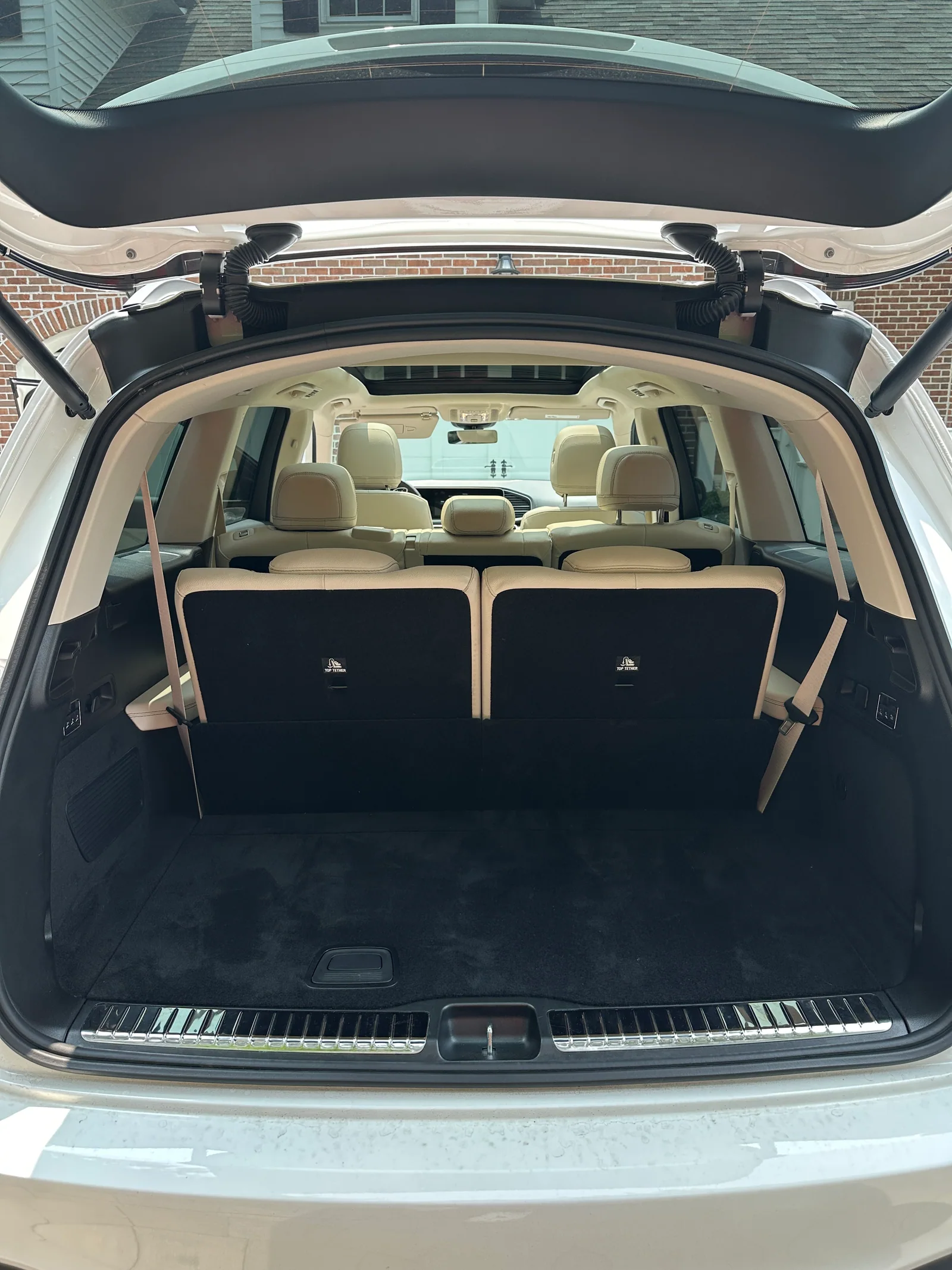 Mercedes GLS before mobile auto detailing in Center Moriches, Long Island — Al's Auto Detailing